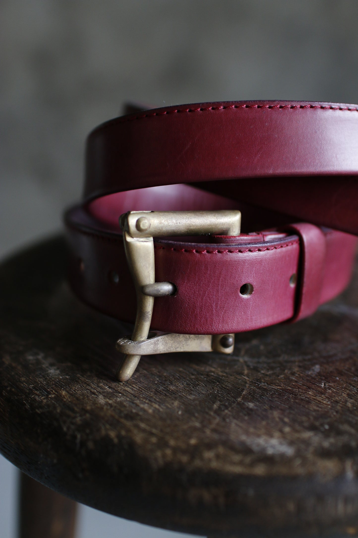 【オーダー】W様専用オーダーページ。黒錆加工のファイヤーマンバックルベルト