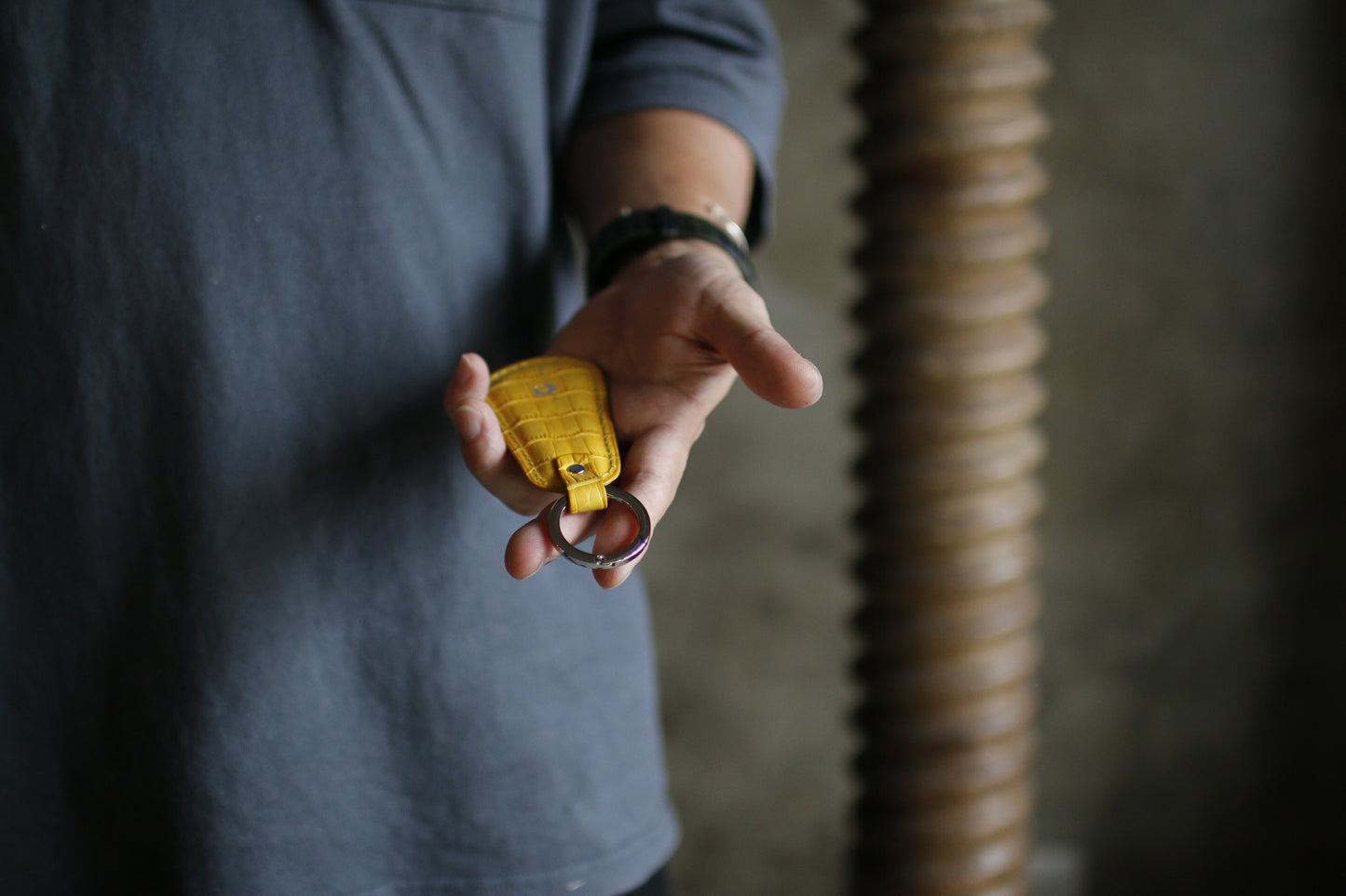 【オーダー】アリゲーターキーリング