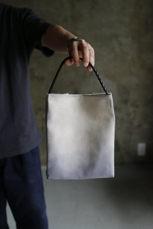 アンチザン仕様のレザー紙袋型バッグ【order made】
