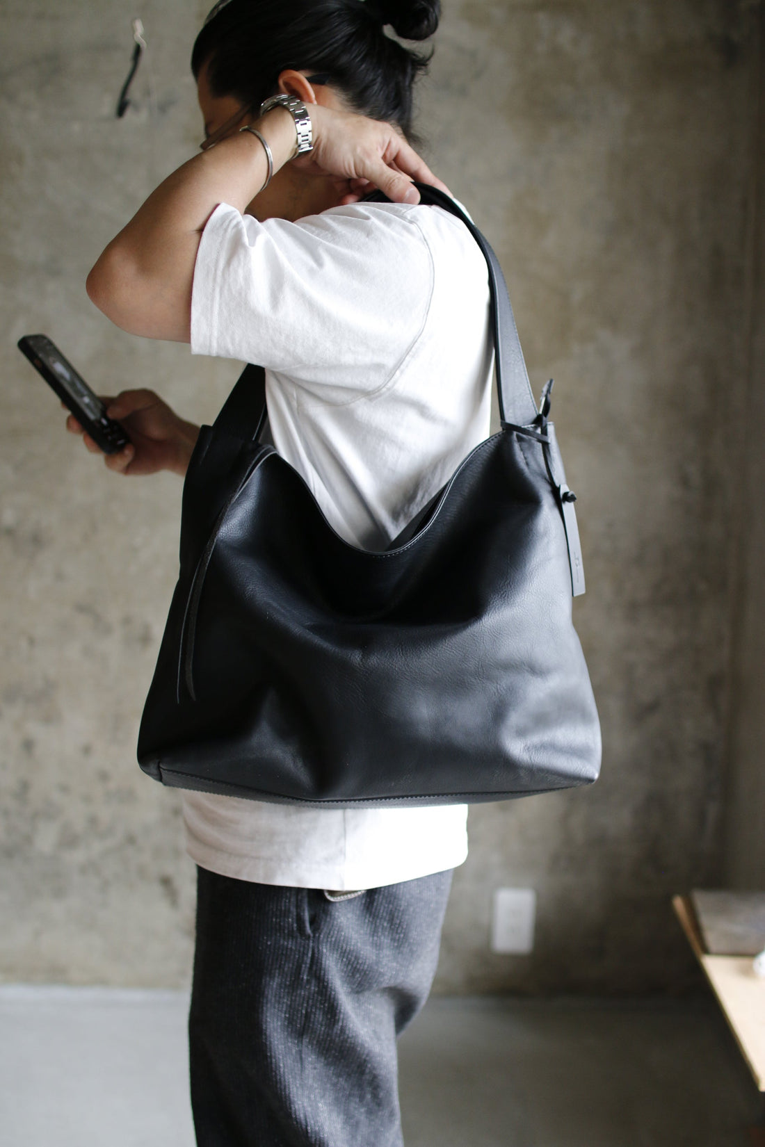 くたっとしたトートバッグ【Bespoke series】