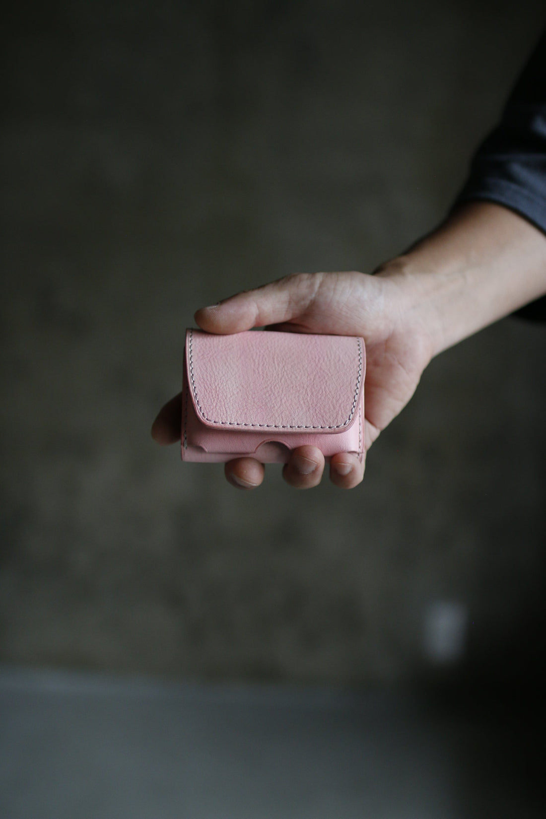 桜色の三つ折財布【order made】