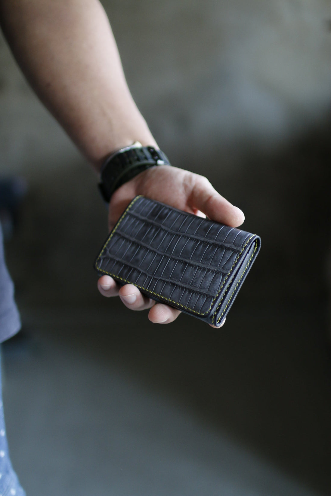 アリゲーター名刺入れ【order made】