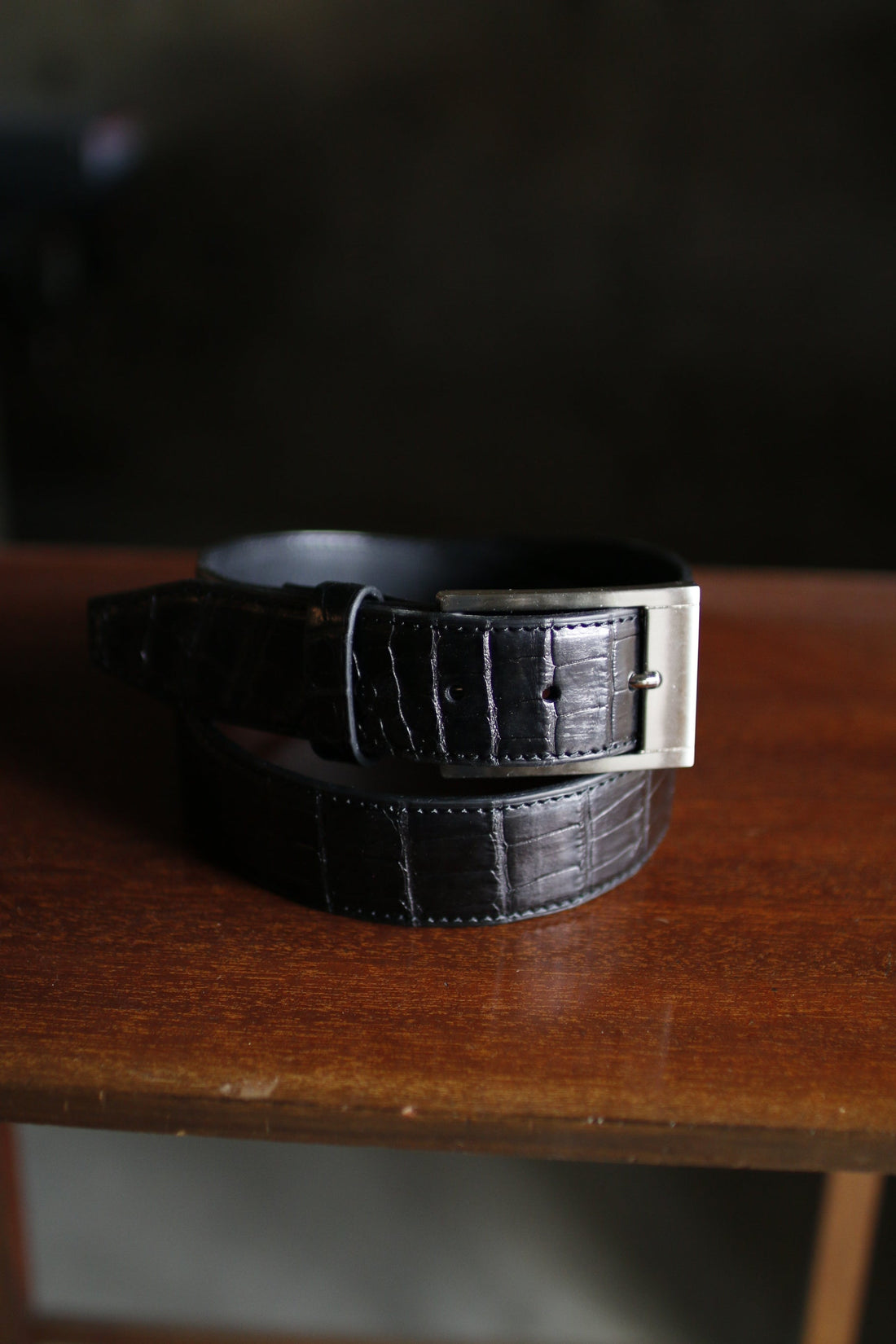 アリゲーター40mm幅ベルト【order made】