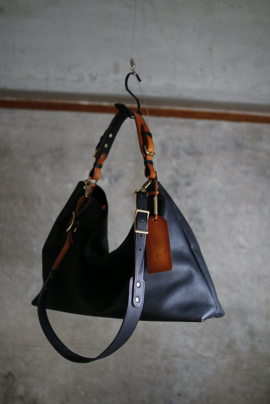 くたっとしたワンショルダーバッグカスタム②【order made】