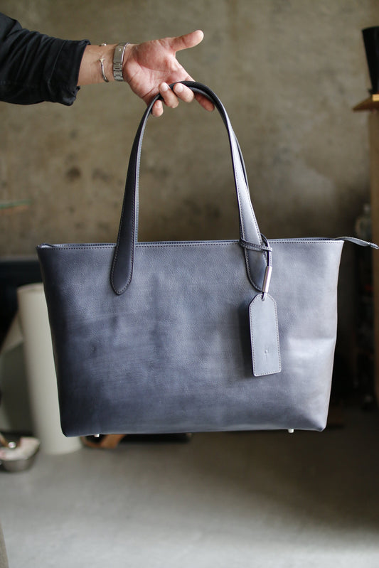 ハンドダイグレーのトートバッグ【Bespoke series】