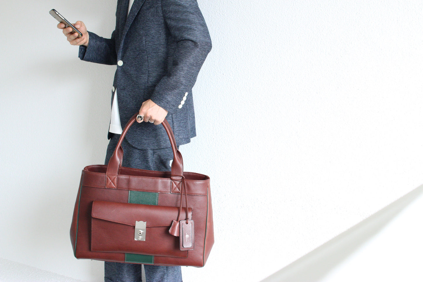 【オーダー】ビジネスボストンバッグ