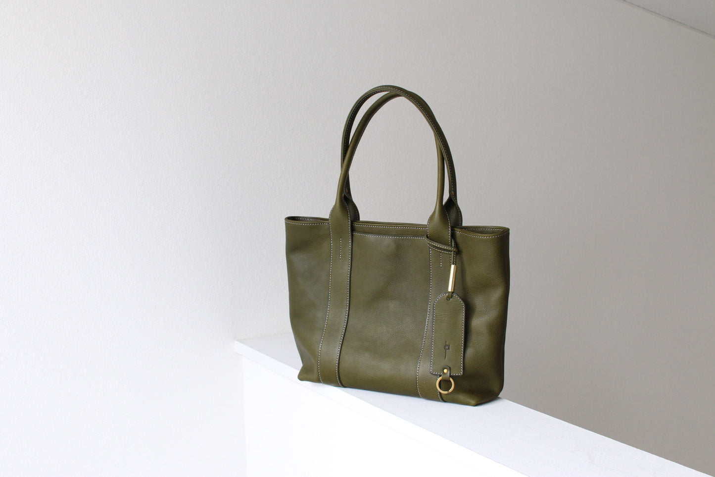 【オーダー】オリーブ色のトートバッグ