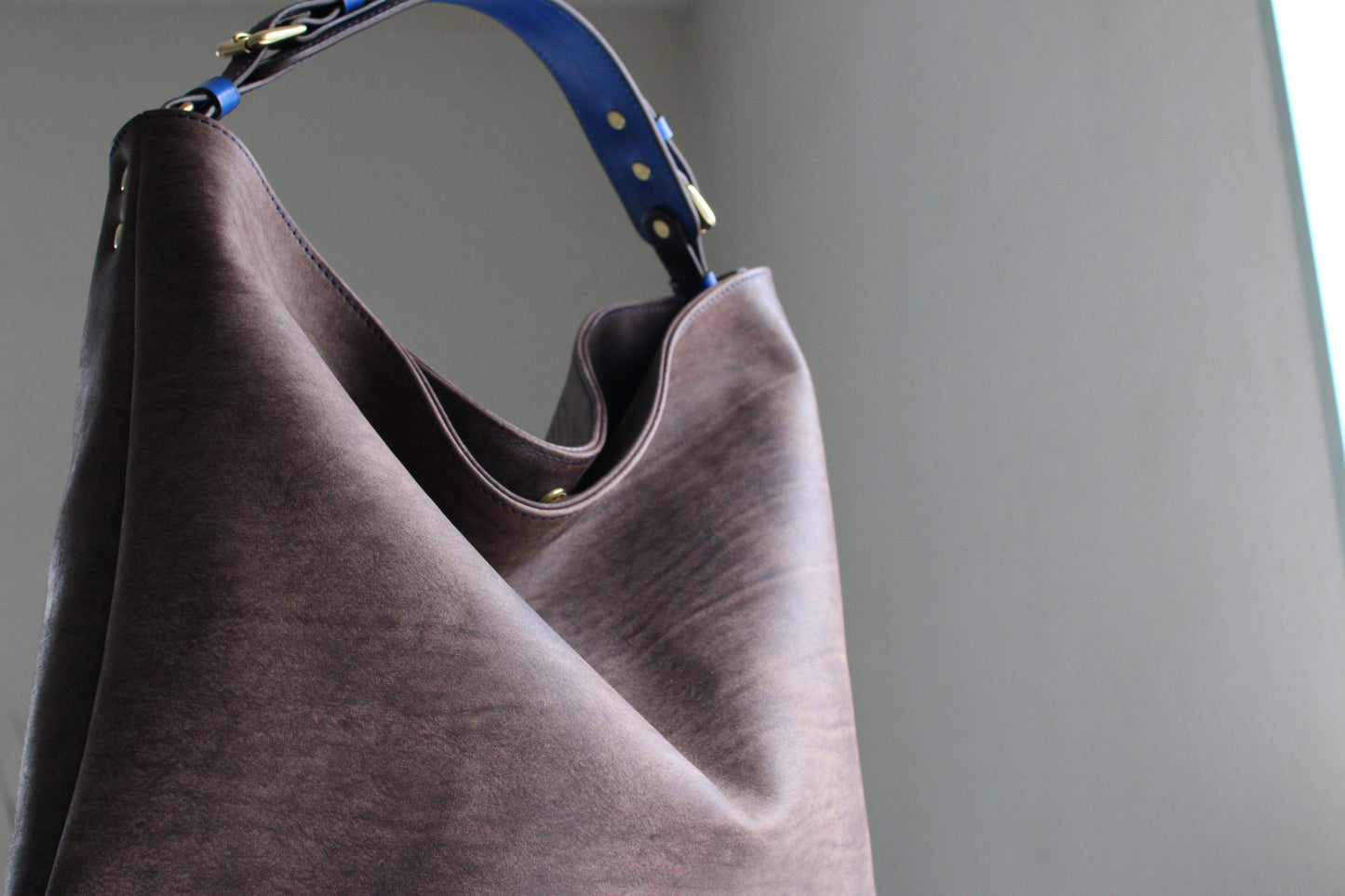 【オーダー】ワンショルダーバッグ（アズーロエマローネ）