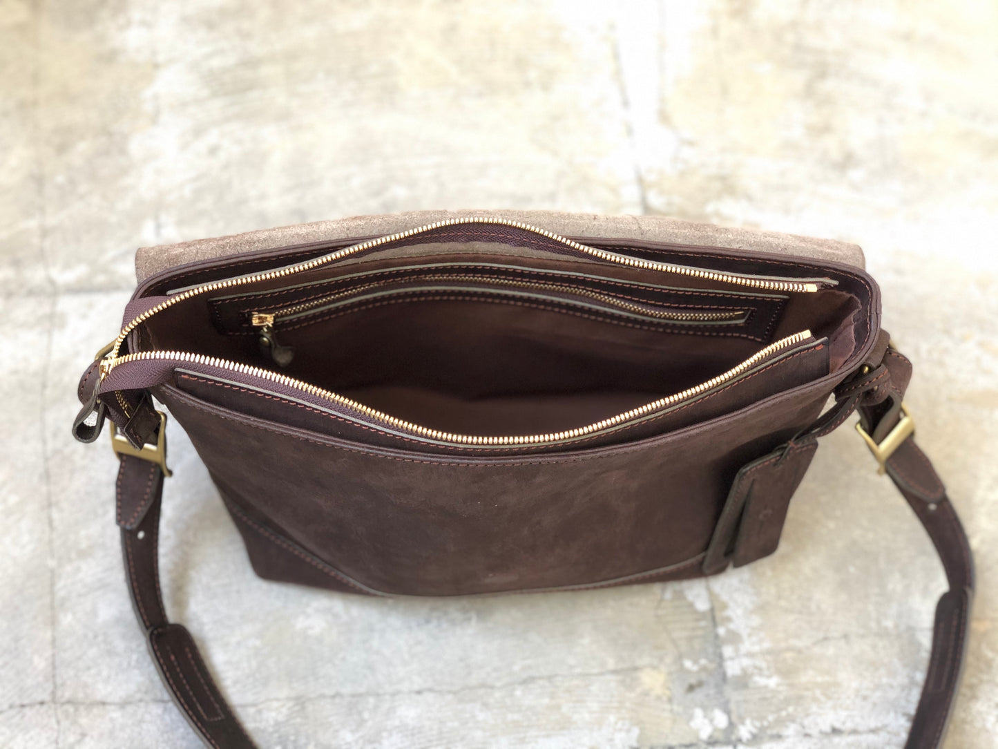 【オーダー】お出かけにも便利なサイズのポストマンバッグ