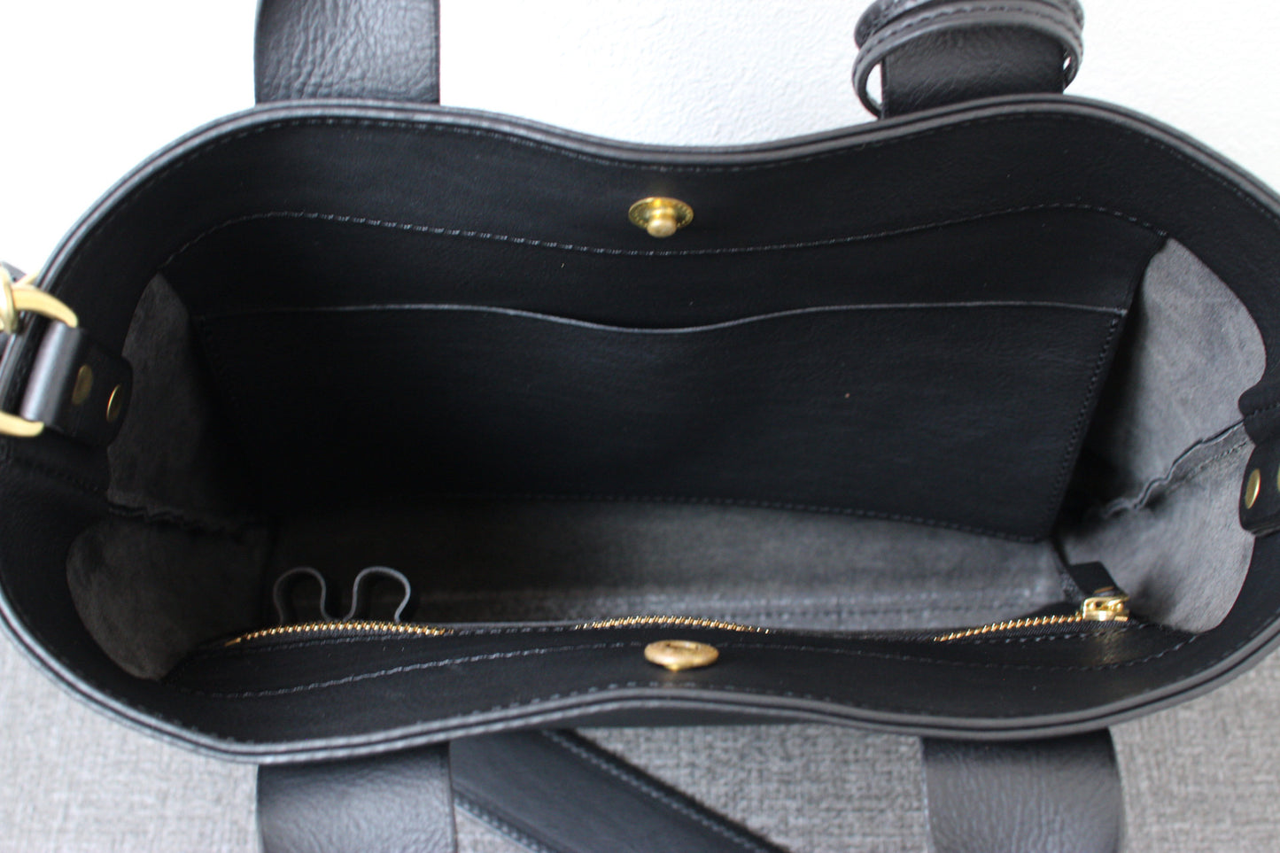 【オーダー】ストラップをカスタマイズしたミディアムトートバッグ