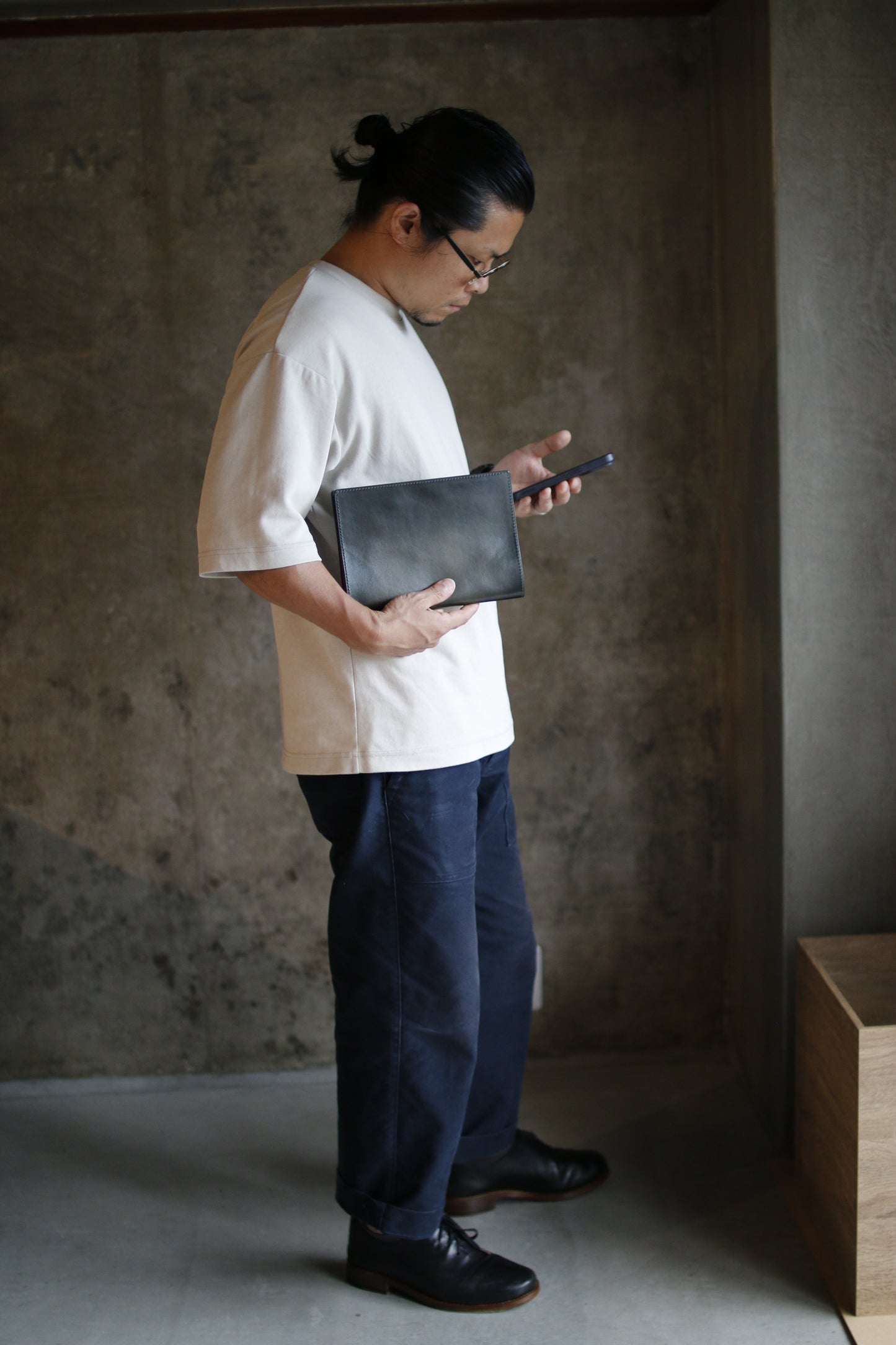 【オーダー】ハンドダイA5ノートカバー