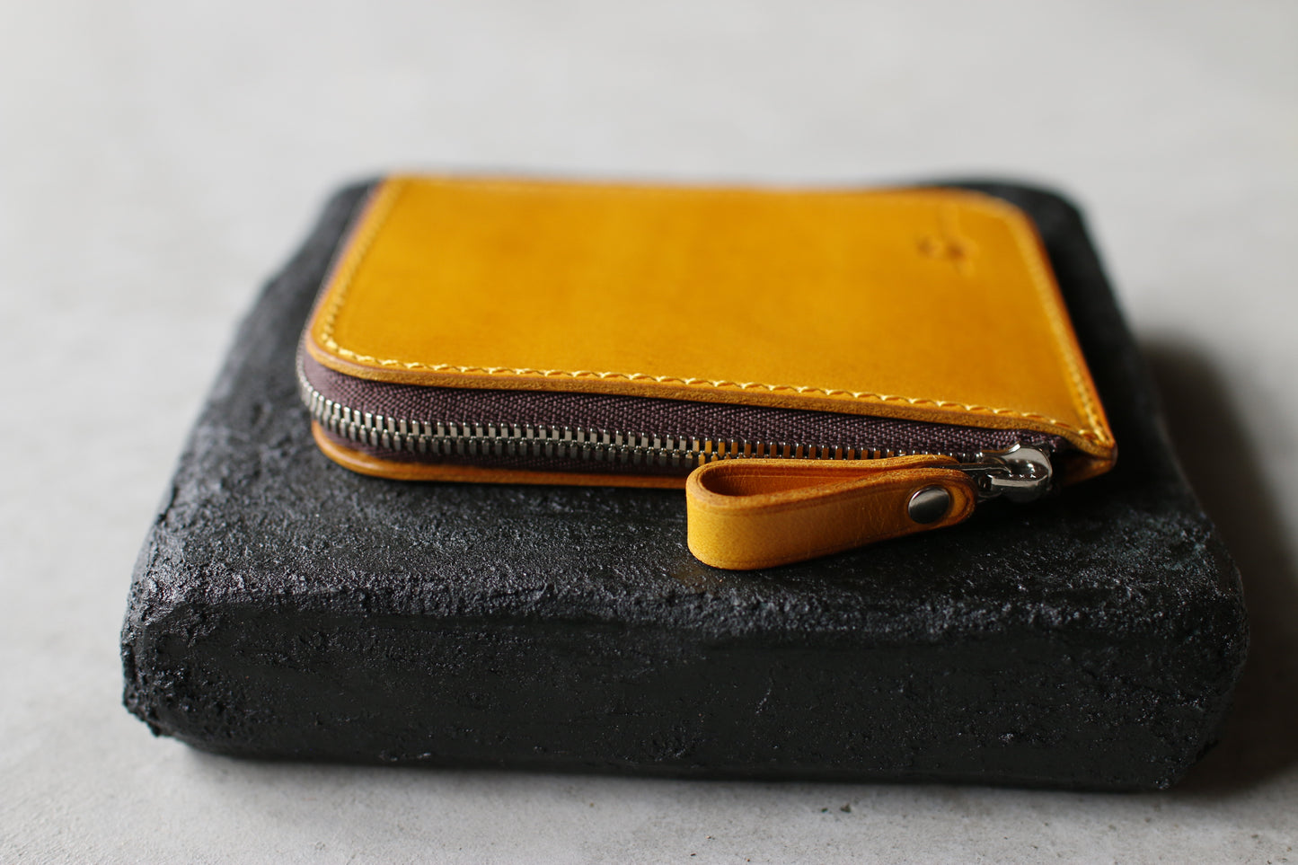 【オーダー】イエロー（カラーオーダー）のL字コンパクト財布