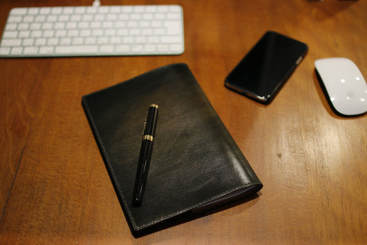 【オーダー】ハンドダイA5ノートカバー