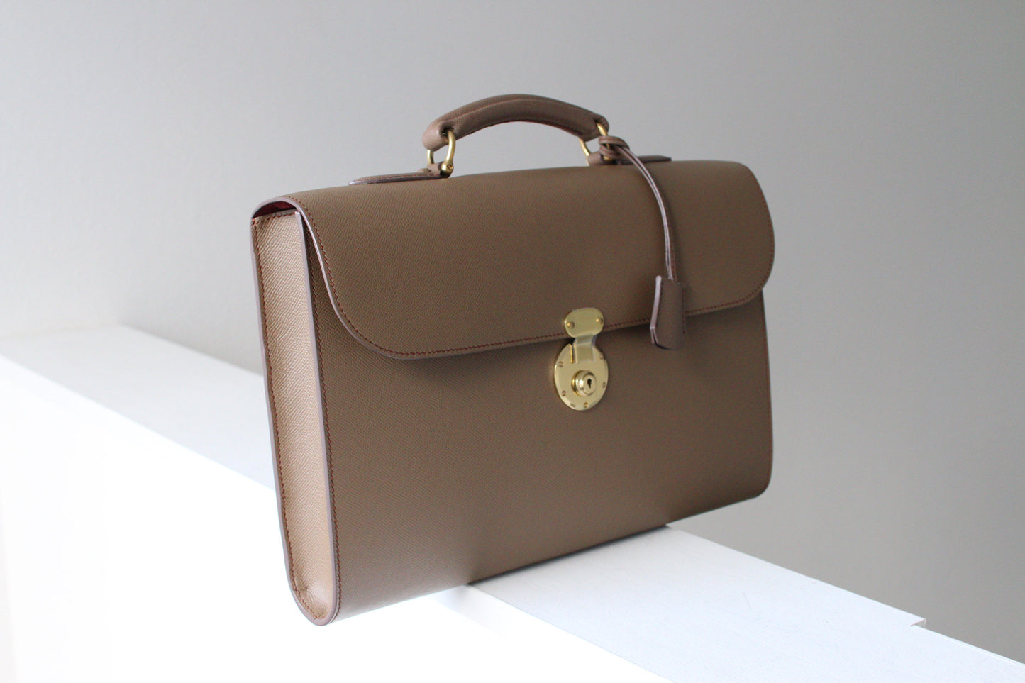 【オーダー】クラシック錠前クラッチバッグ（総手縫い仕立て）