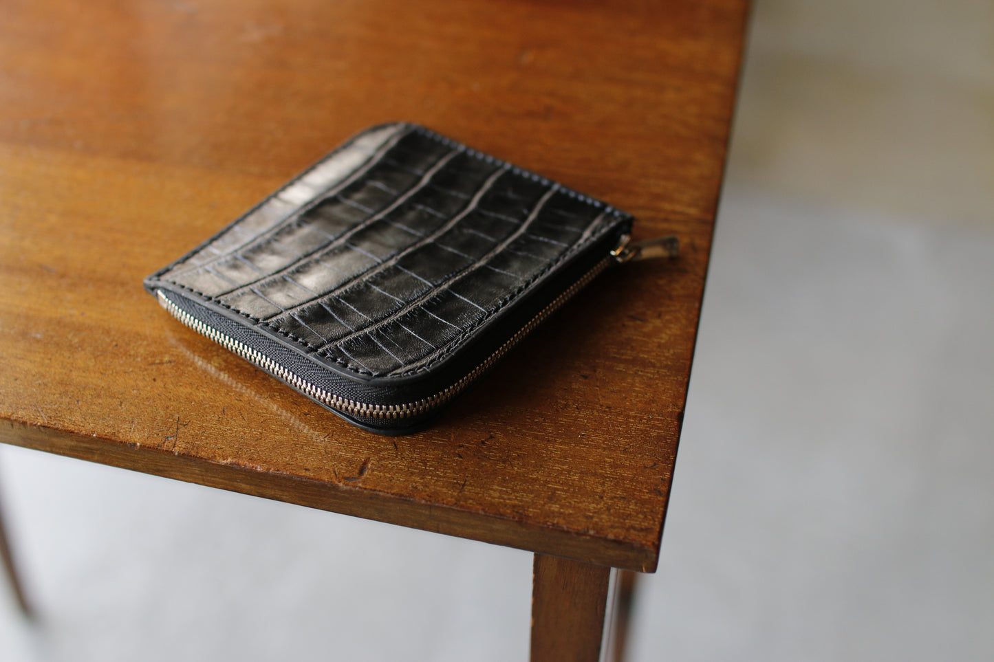【オーダー】アリゲーターL字コンパクト財布