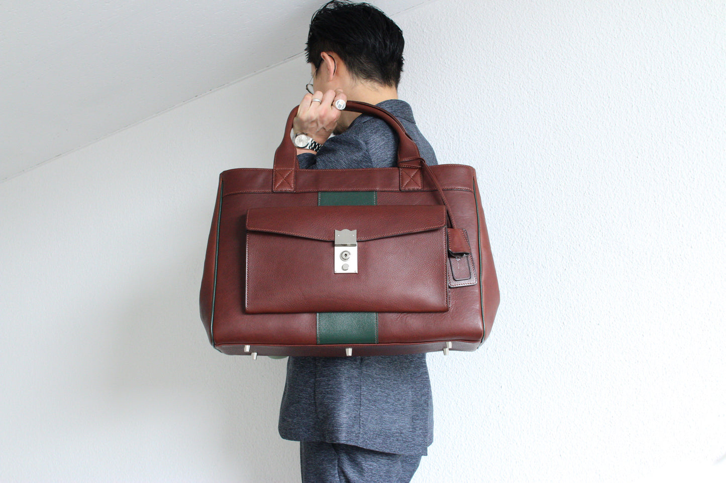 【オーダー】ビジネスボストンバッグ