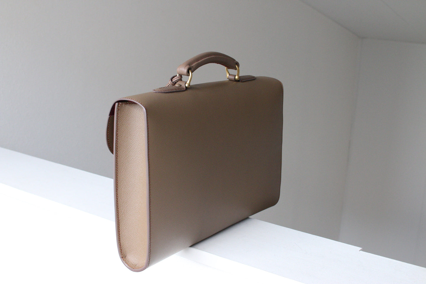 【オーダー】クラシック錠前クラッチバッグ（総手縫い仕立て）