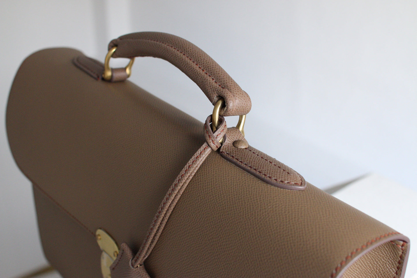 【オーダー】クラシック錠前クラッチバッグ（総手縫い仕立て）