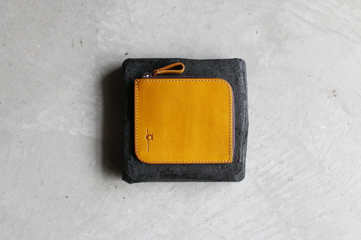 【オーダー】イエロー（カラーオーダー）のL字コンパクト財布