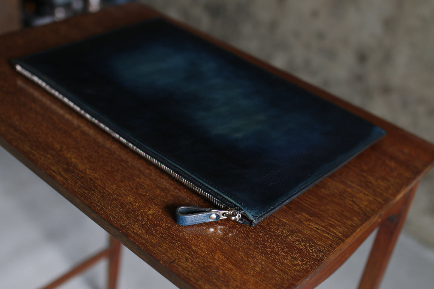 【オーダー】ハンドダイのドキュメントクラッチバッグ