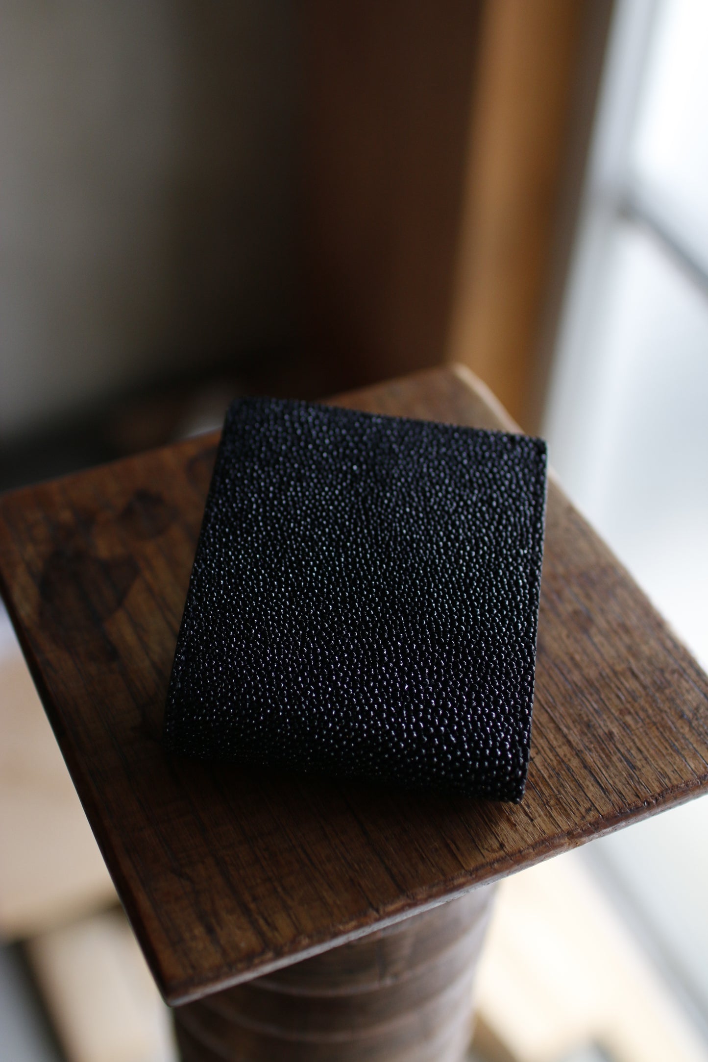 【オーダー】ガルーシャ二つ折財布総手縫い