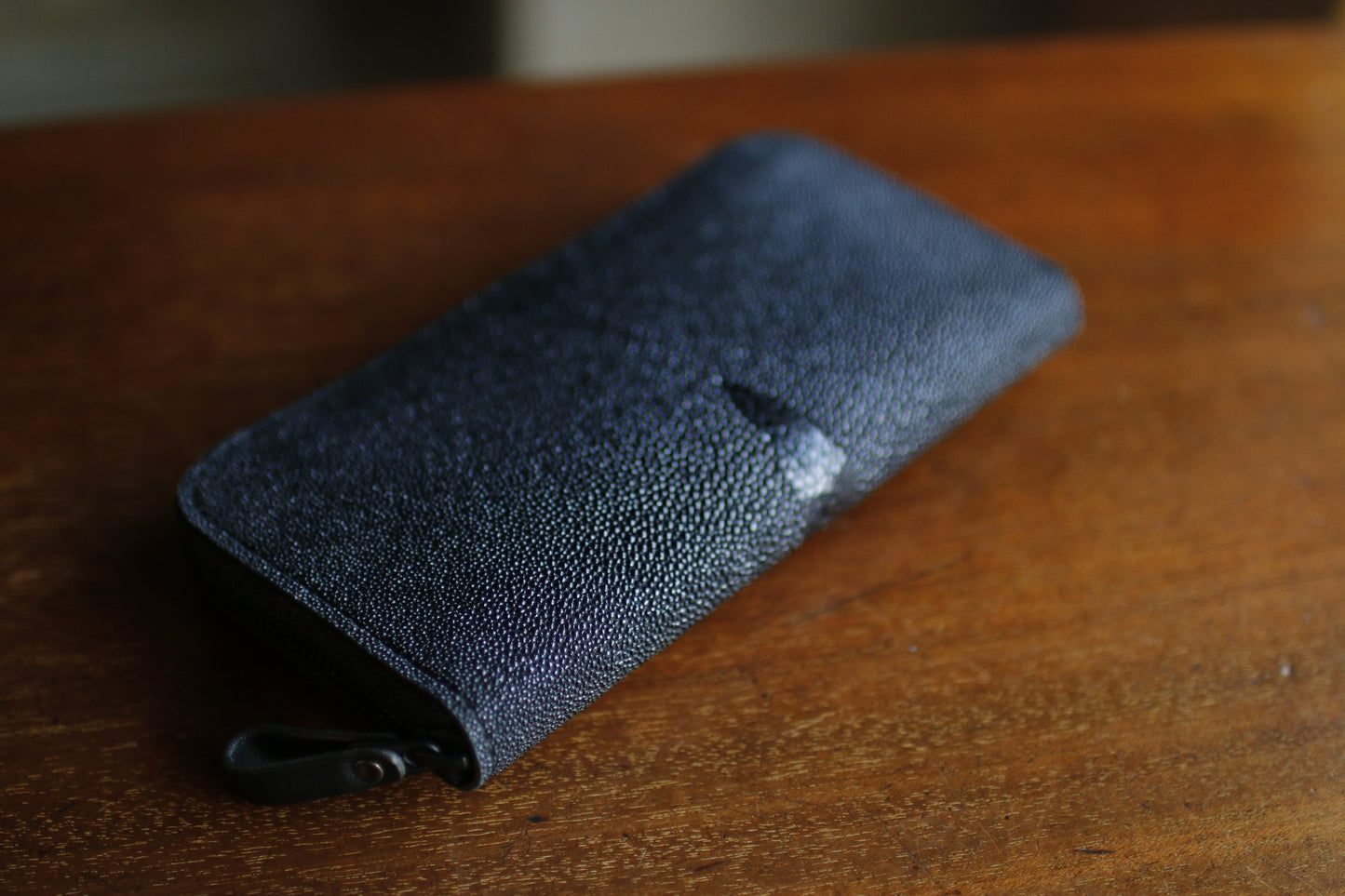 【オーダー】ガルーシャ総手縫いラウンドZIPウォレット