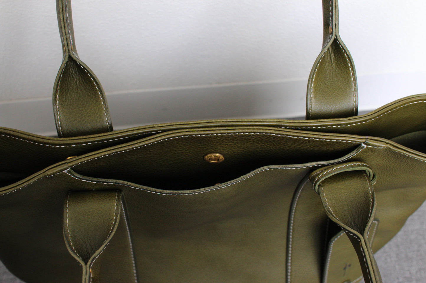 【オーダー】オリーブ色のトートバッグ