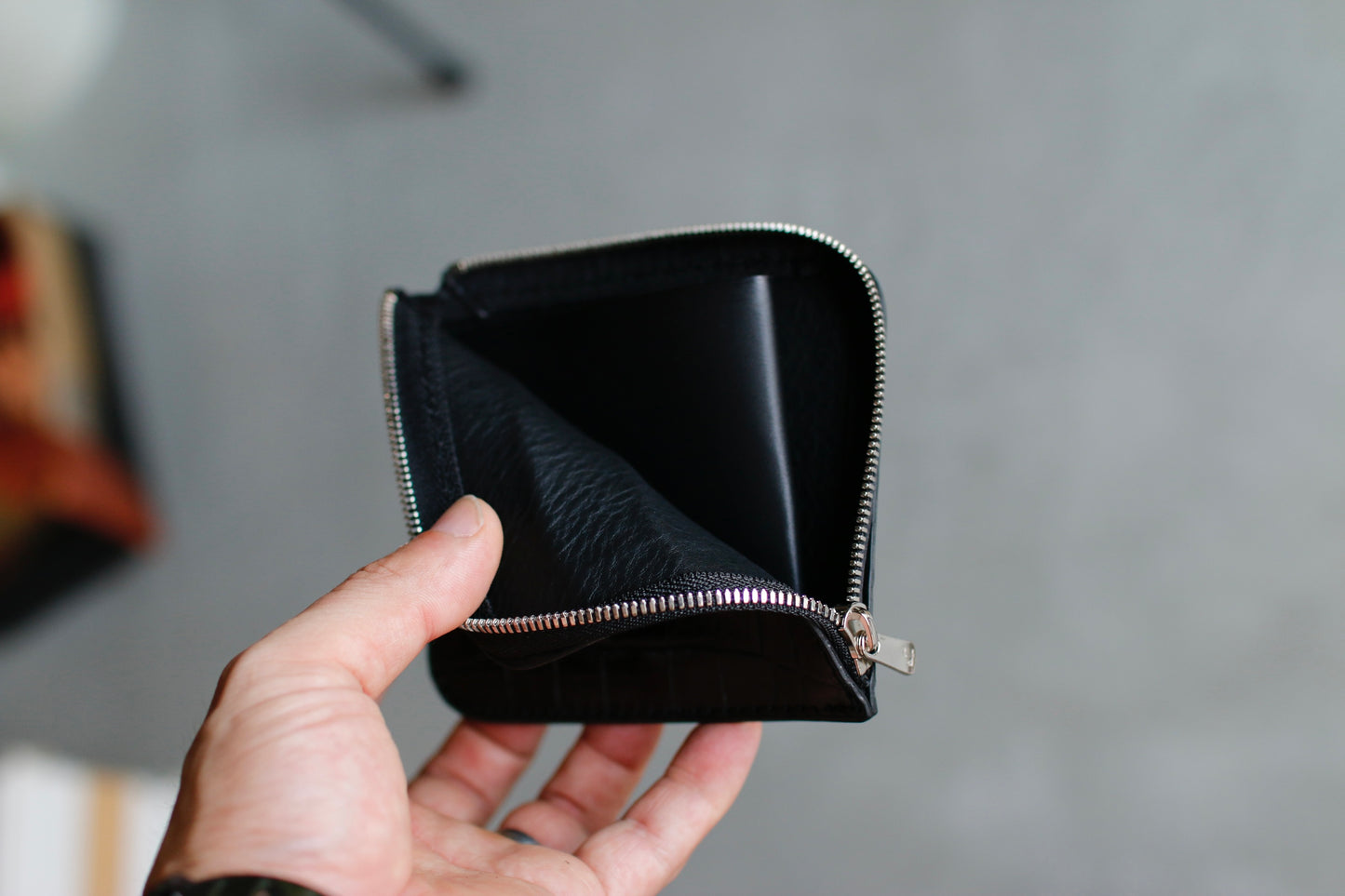 【オーダー】アリゲーターL字コンパクト財布