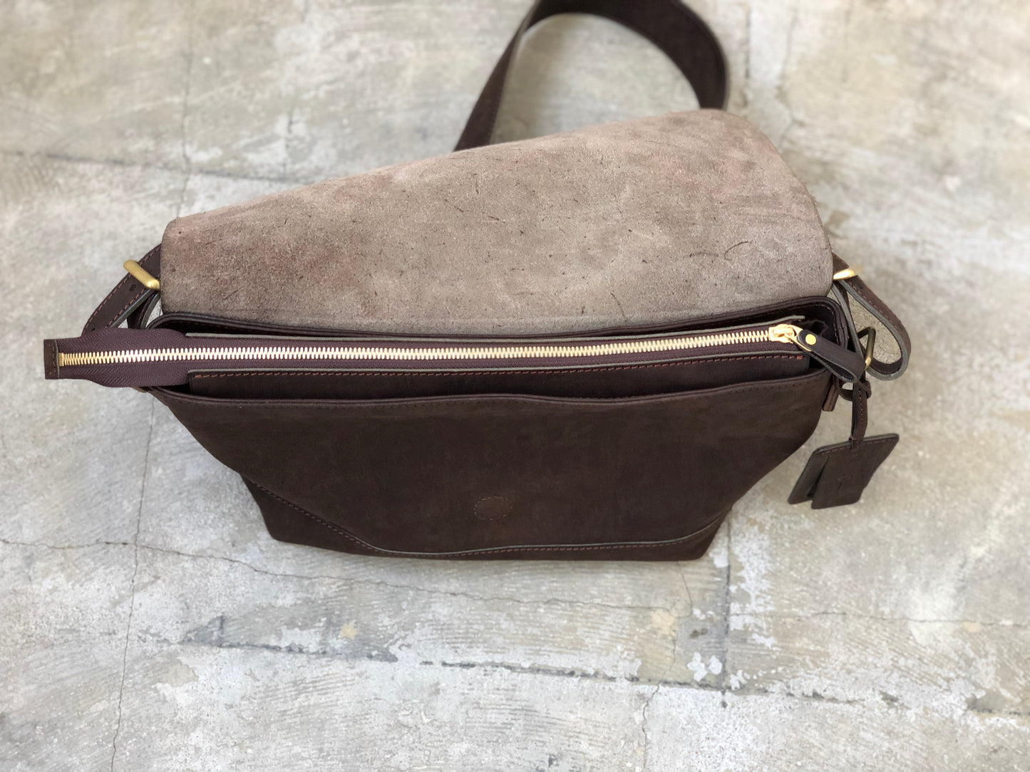 【オーダー】お出かけにも便利なサイズのポストマンバッグ