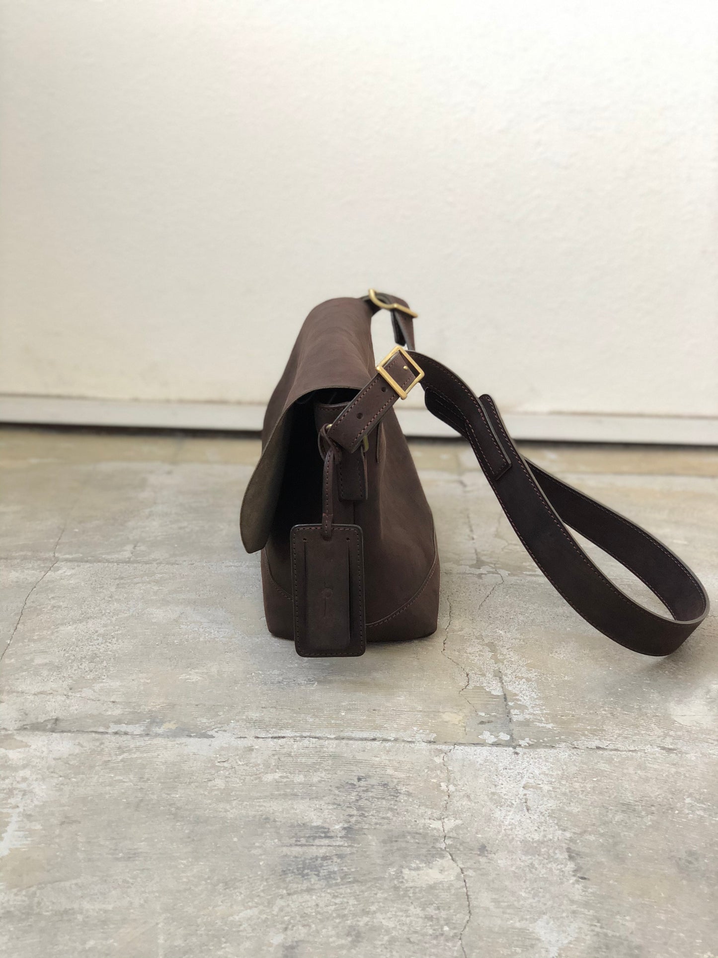 【オーダー】お出かけにも便利なサイズのポストマンバッグ