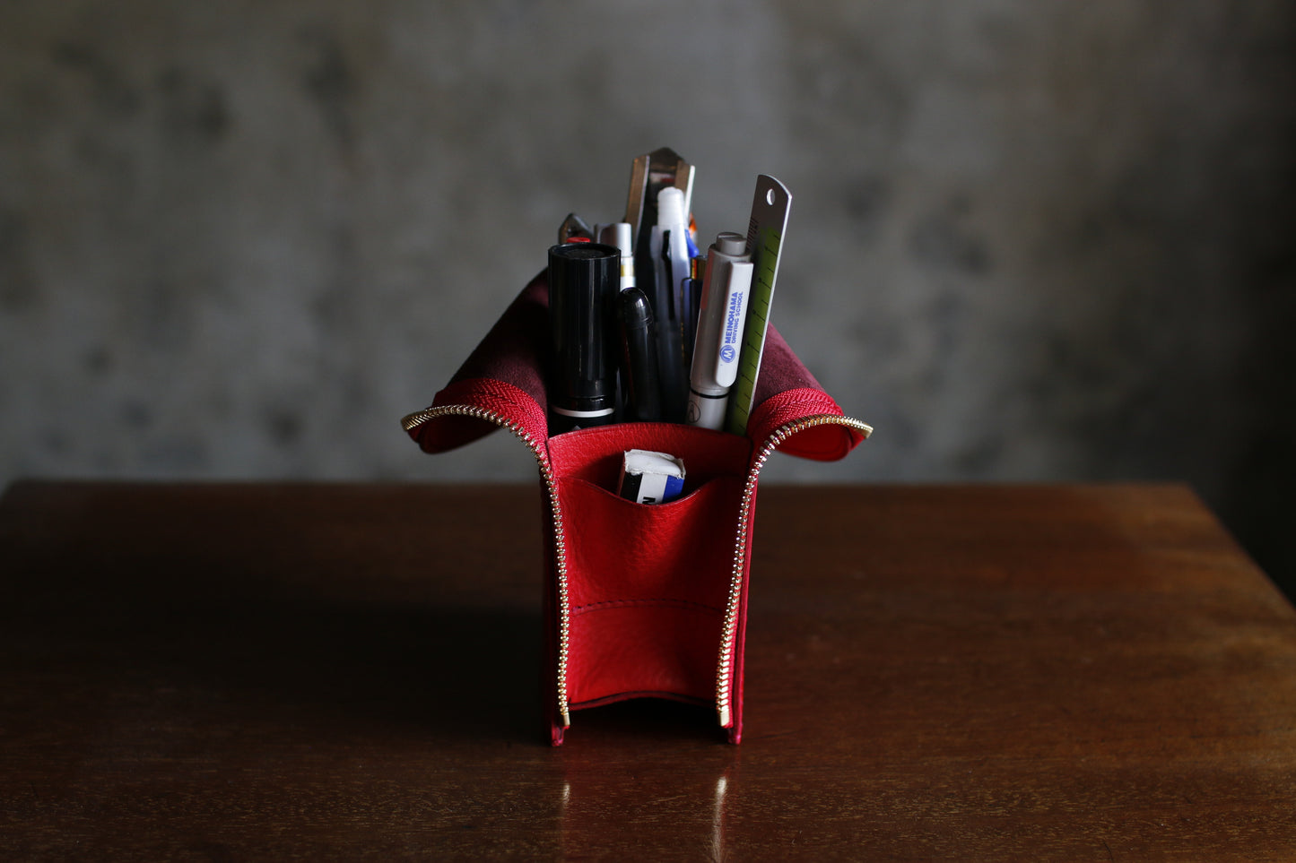 【オーダー】アリゲーターレザーのペンケース