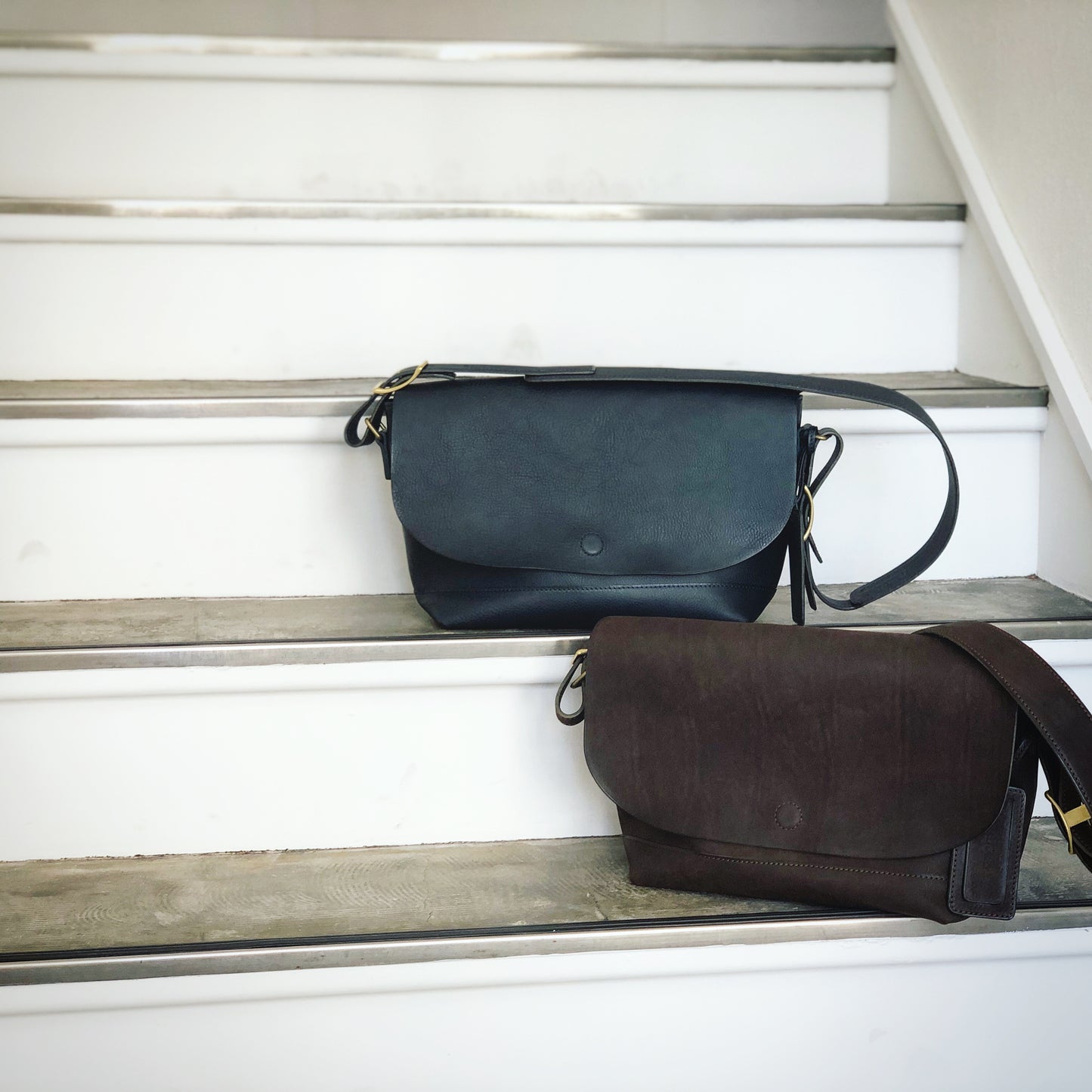 【オーダー】お出かけにも便利なサイズのポストマンバッグ