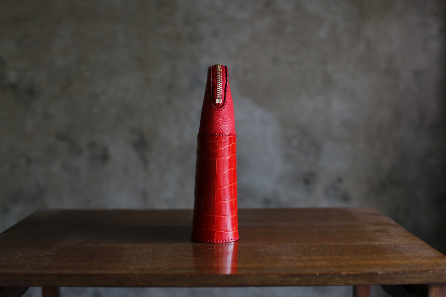 【オーダー】アリゲーターレザーのペンケース