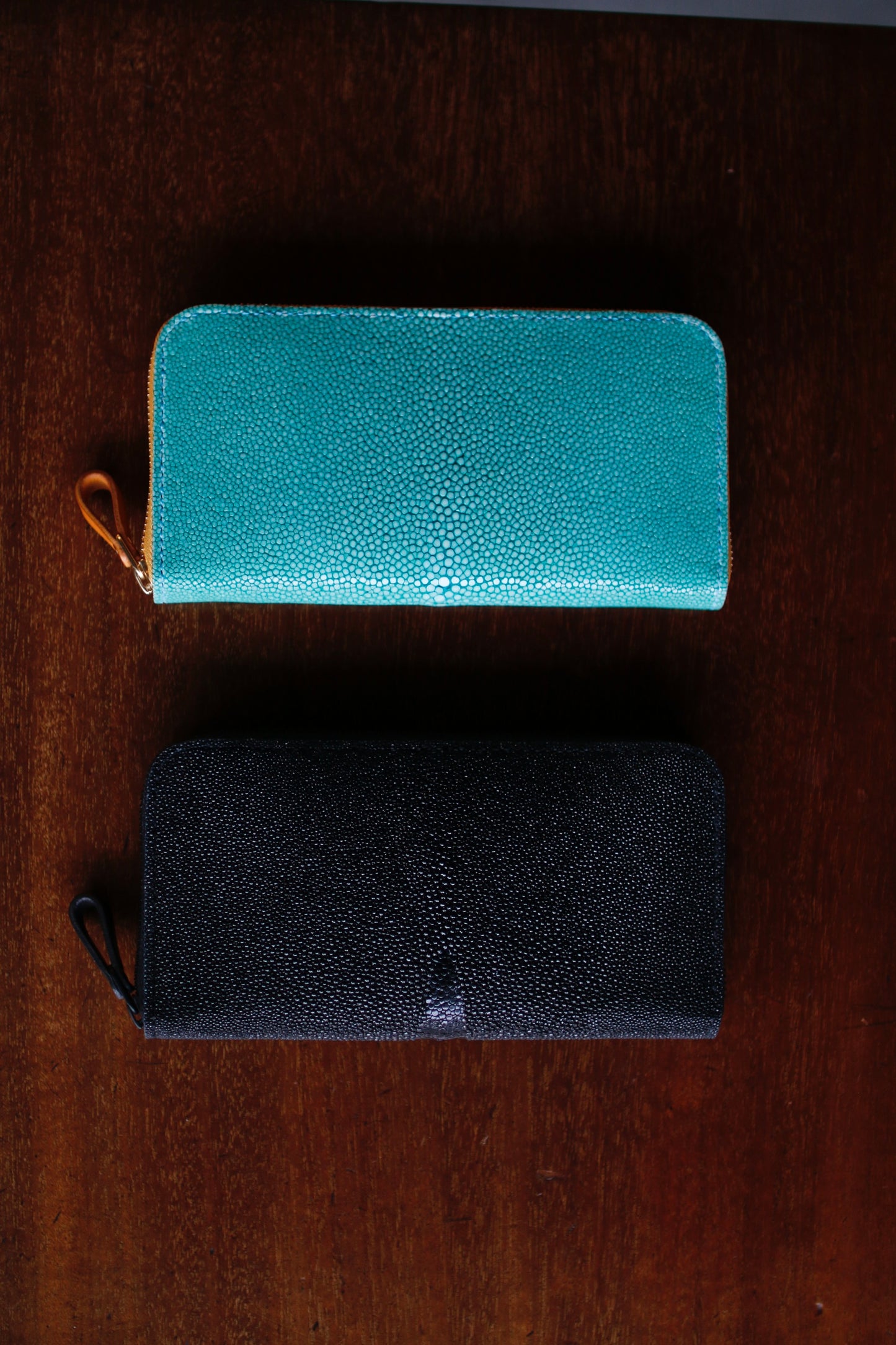 【オーダー】ガルーシャ総手縫いラウンドZIPウォレット