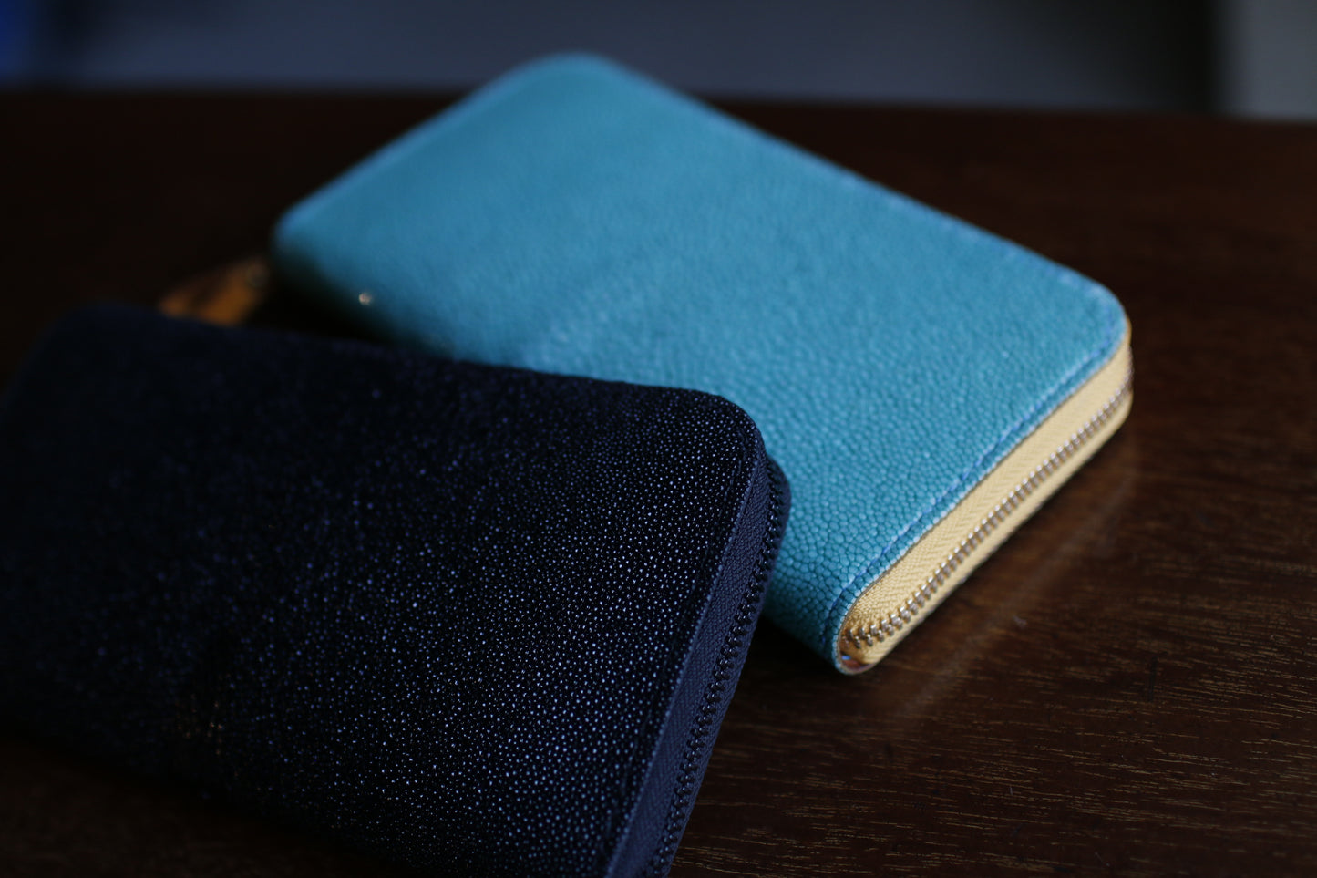 【オーダー】ガルーシャ総手縫いラウンドZIPウォレット