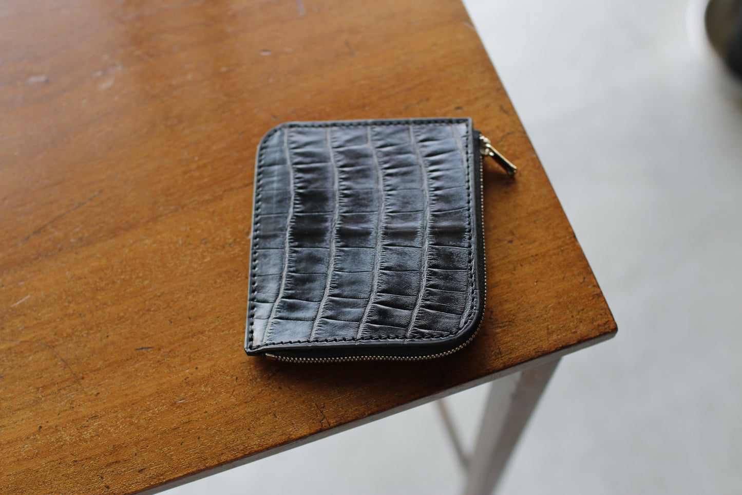 【オーダー】アリゲーターL字コンパクト財布