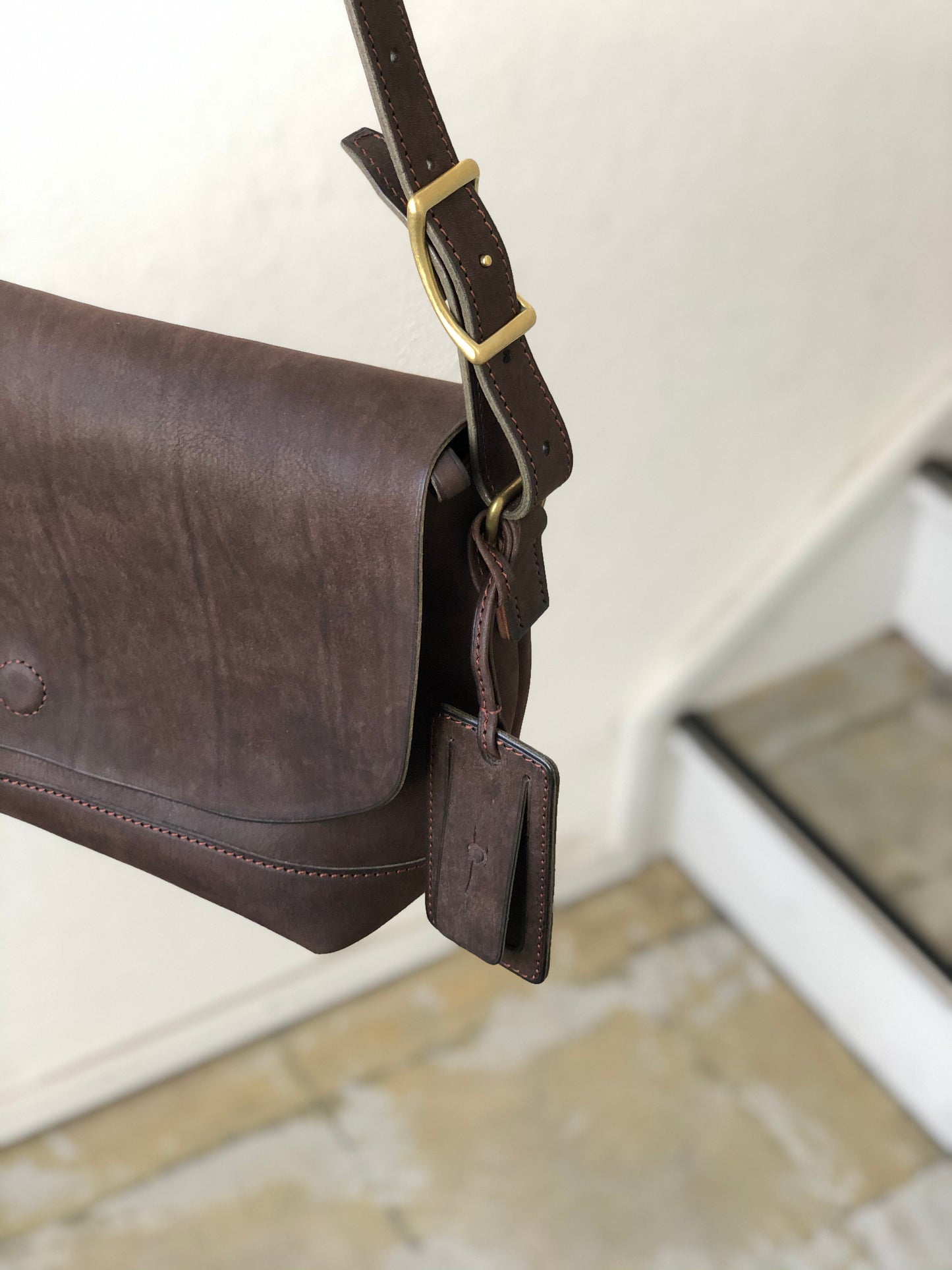 【オーダー】お出かけにも便利なサイズのポストマンバッグ