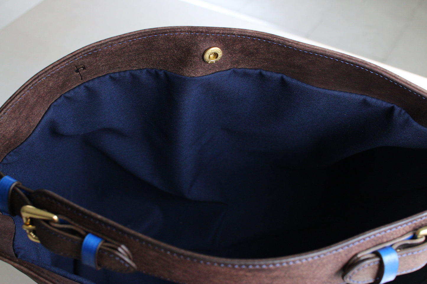 【オーダー】ワンショルダーバッグ（アズーロエマローネ）