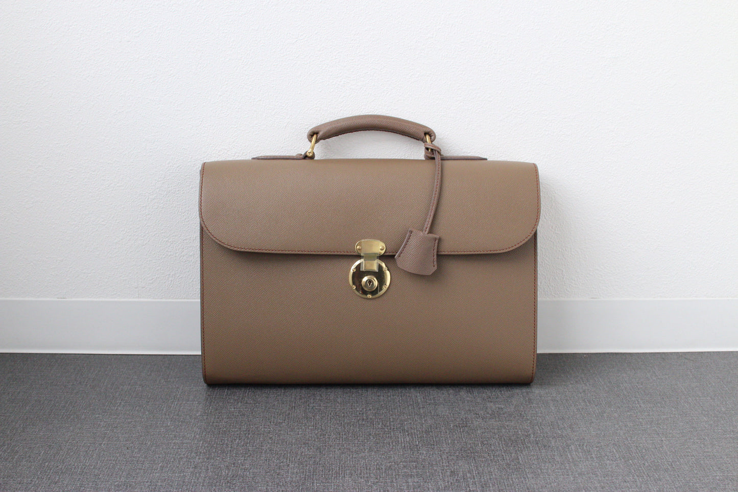 【オーダー】クラシック錠前クラッチバッグ（総手縫い仕立て）