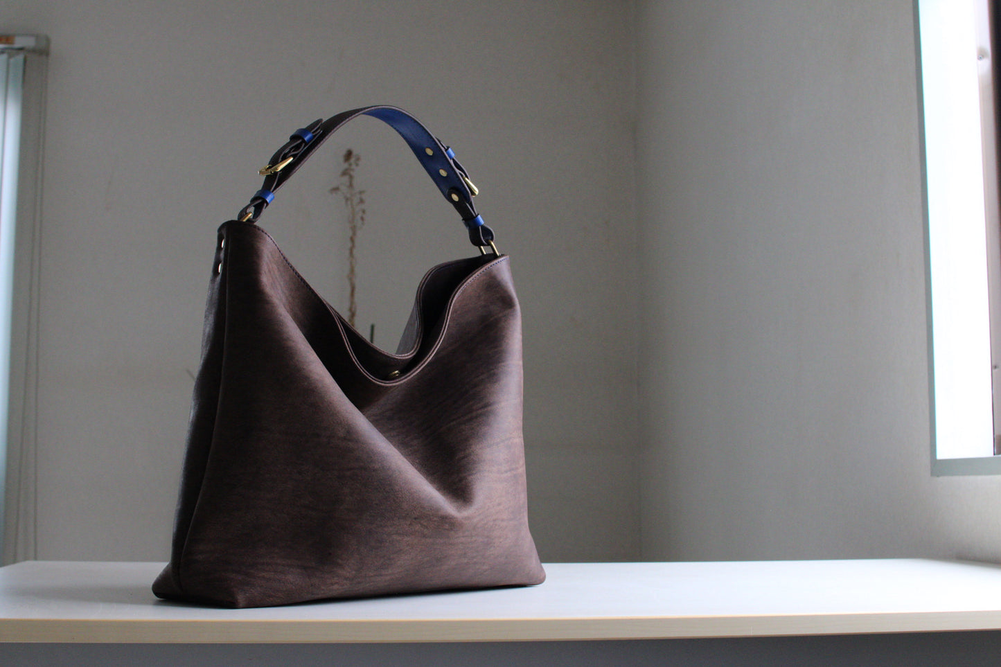 【オーダー】ワンショルダーバッグ（アズーロエマローネ）