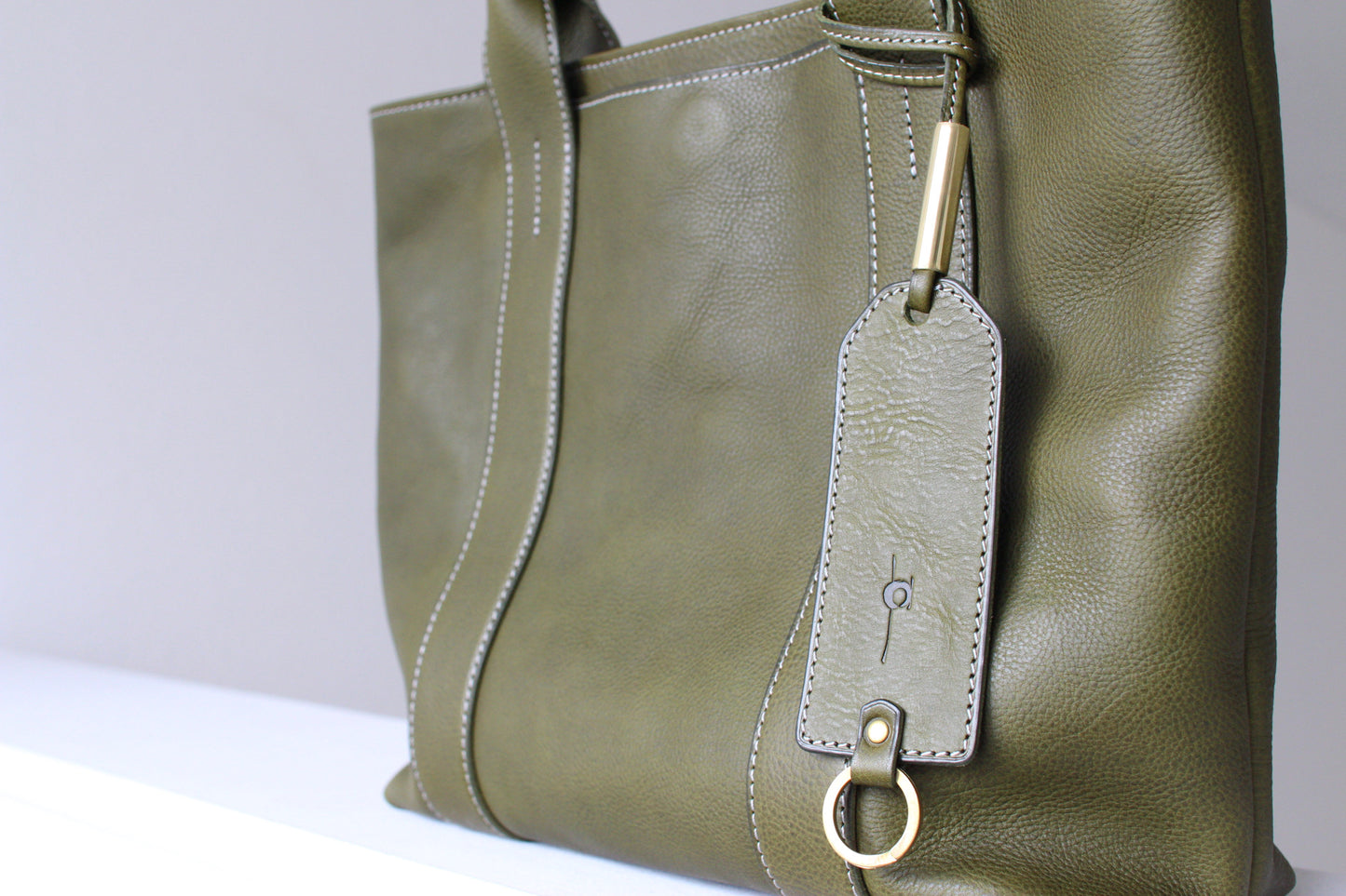 【オーダー】オリーブ色のトートバッグ