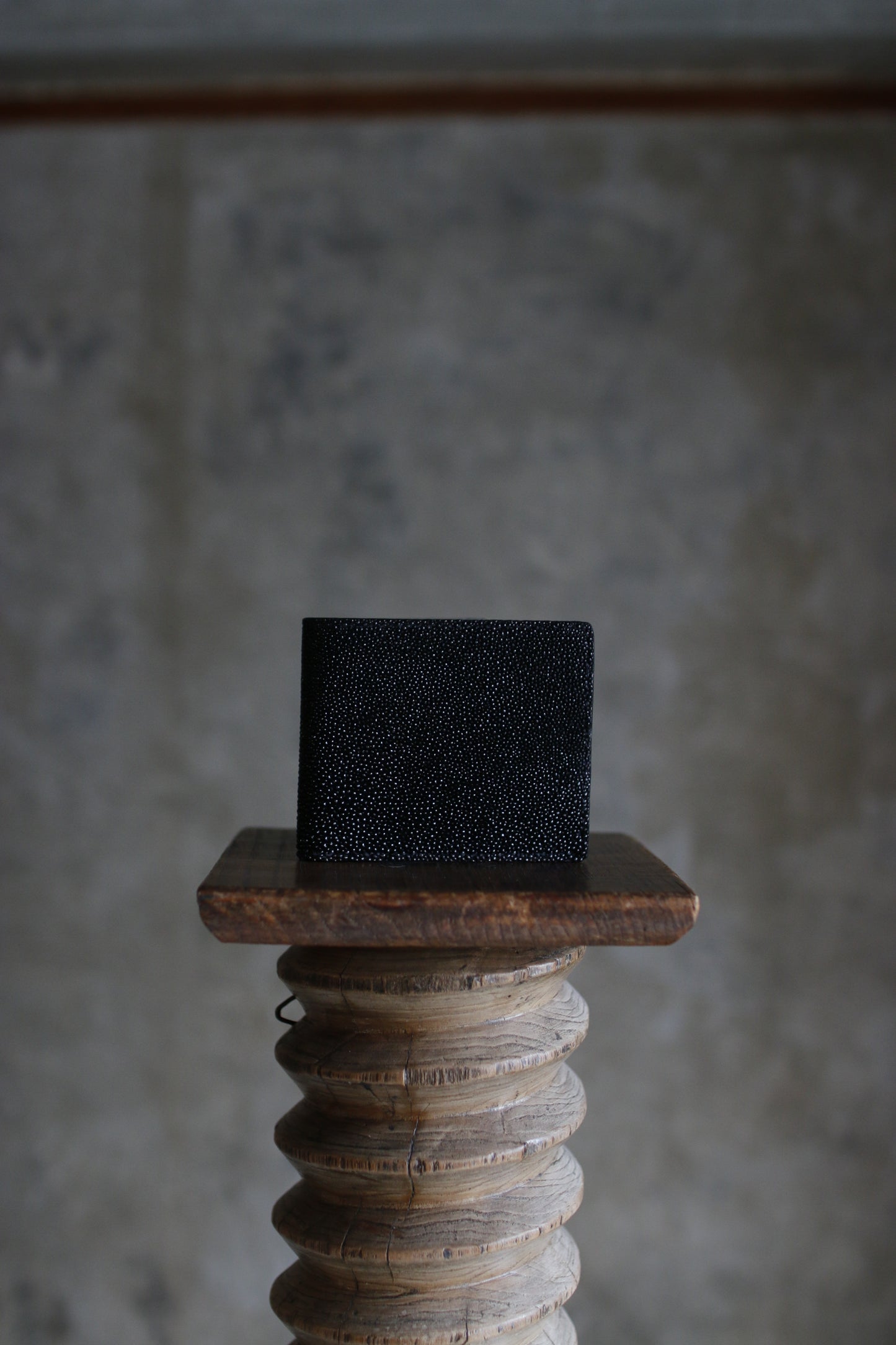 【オーダー】ガルーシャ二つ折財布総手縫い