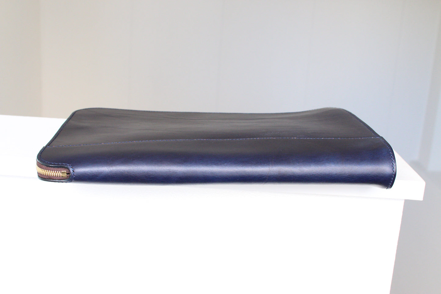 【オーダー】総手縫いのブライドルレザークラッチバッグ