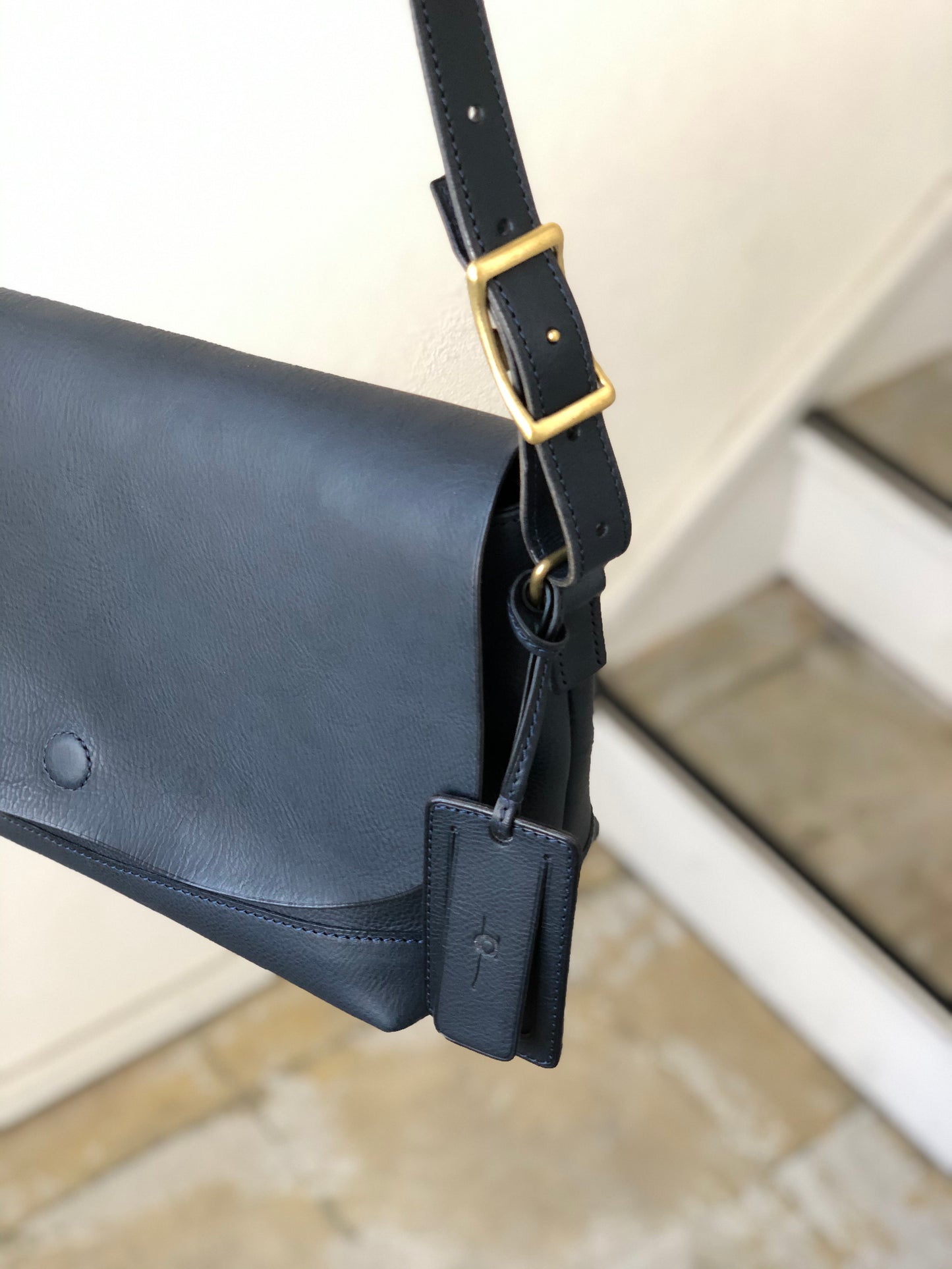 【オーダー】お出かけにも便利なサイズのポストマンバッグ