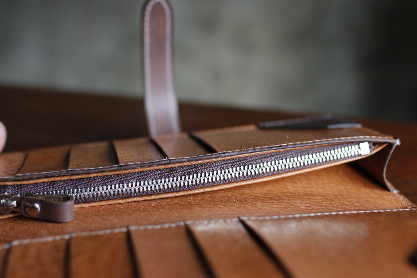 【オーダー】長財布ベルト差込み※総手縫い