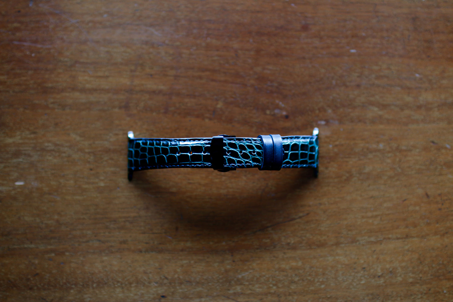 【オーダー】Apple Watch Ultra用アリゲーターレザーバンド