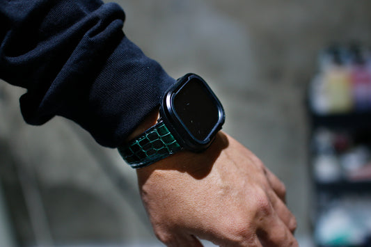 【オーダー】Apple Watch Ultra用アリゲーターレザーバンド