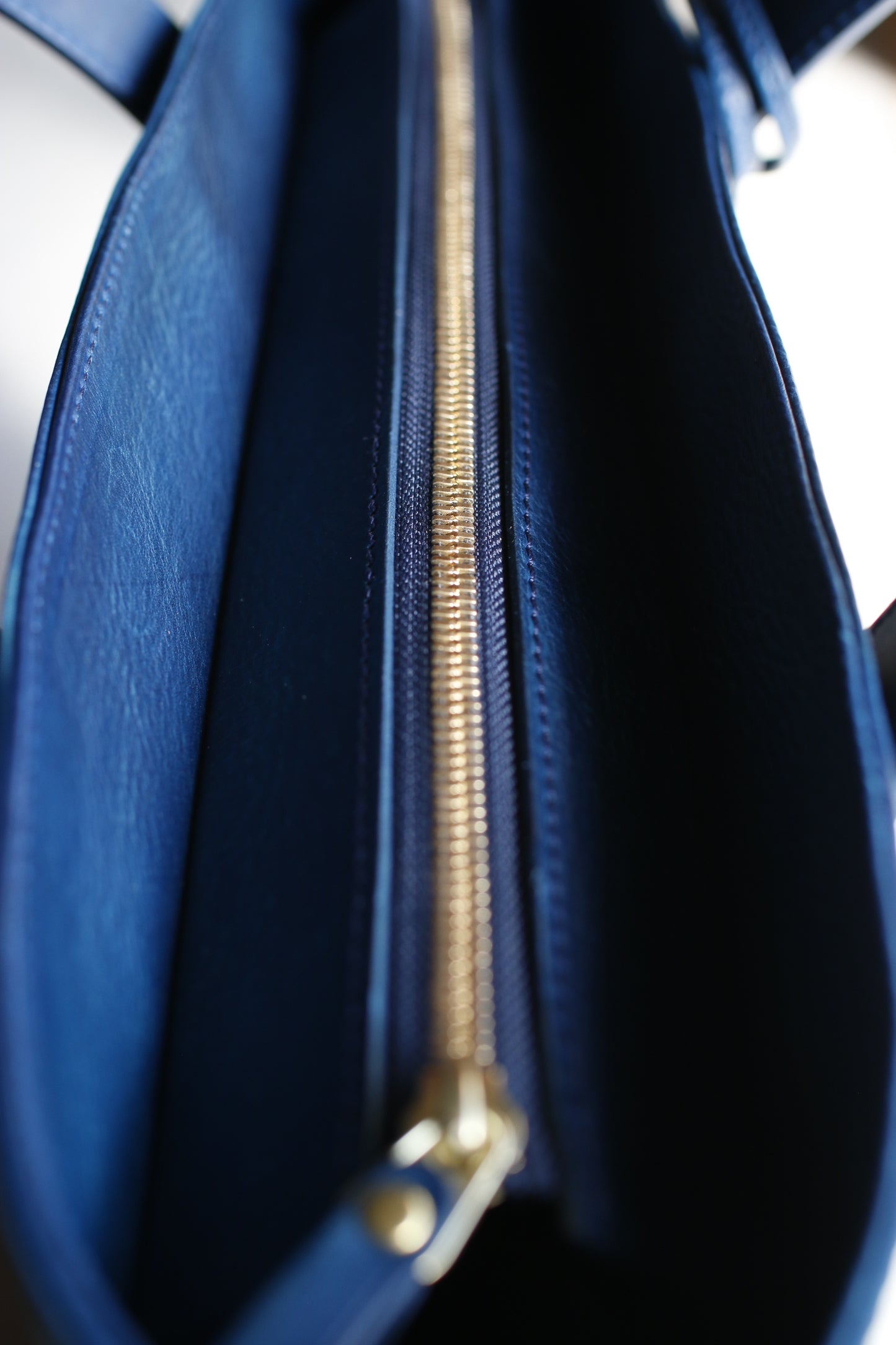 【オーダー】ハンドダイブルーのトートバッグ