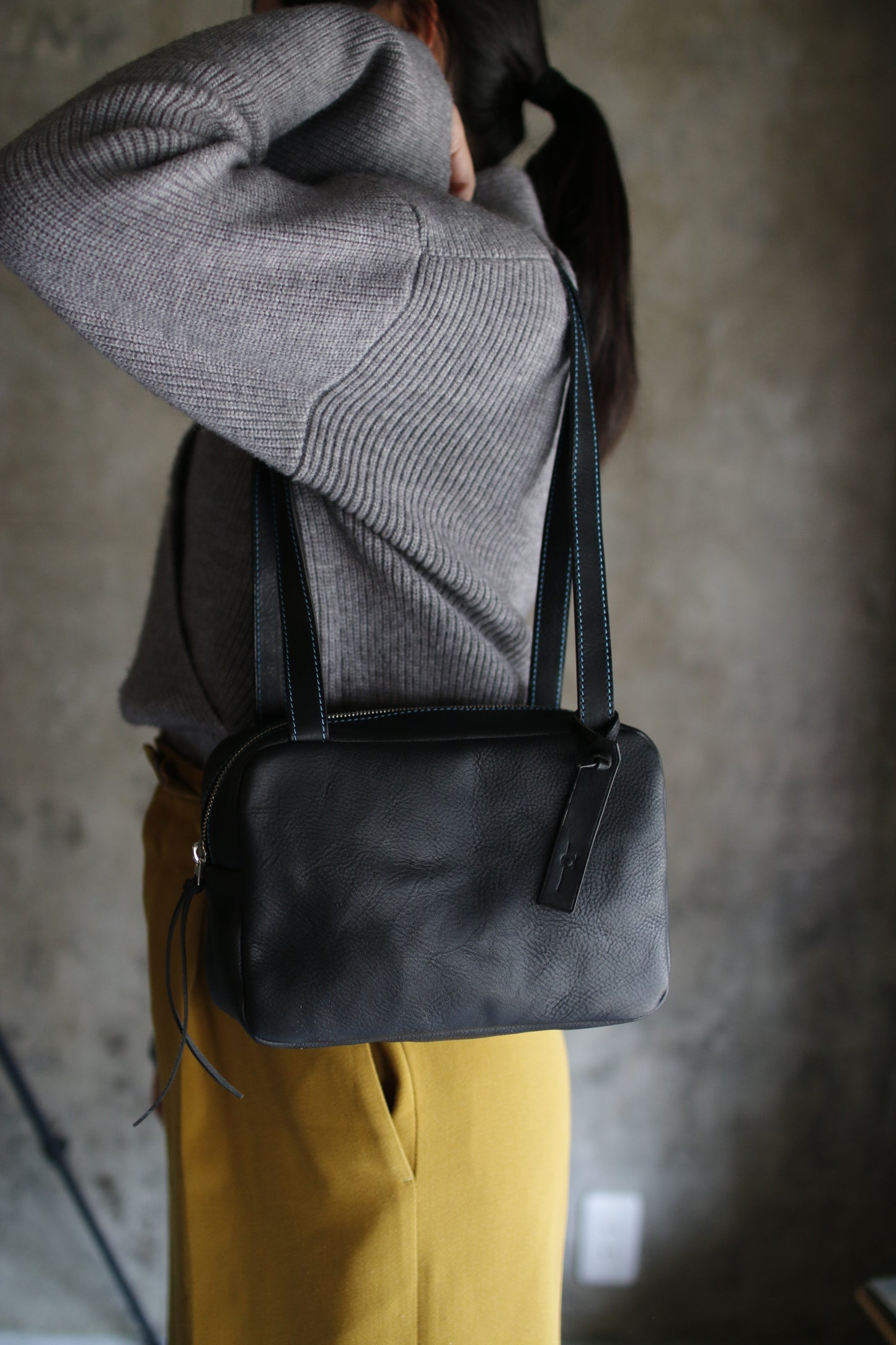 【オーダー】たっぷりマチのスクエアバッグ