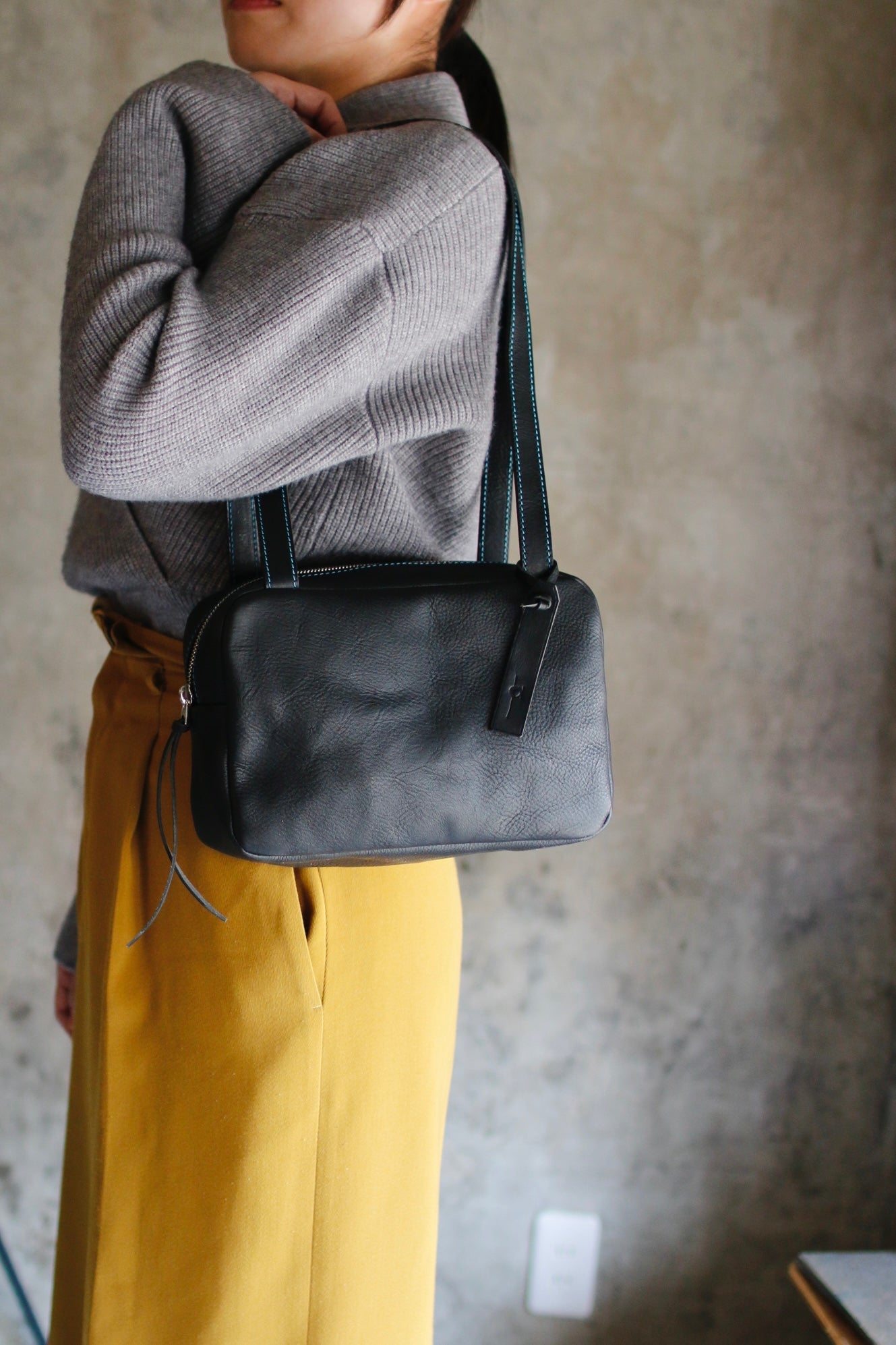 【オーダー】たっぷりマチのスクエアバッグ